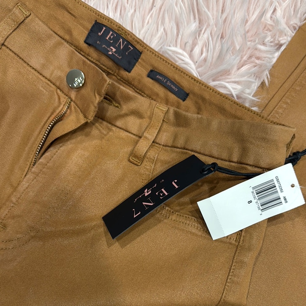 JEN7 Tan Jeans